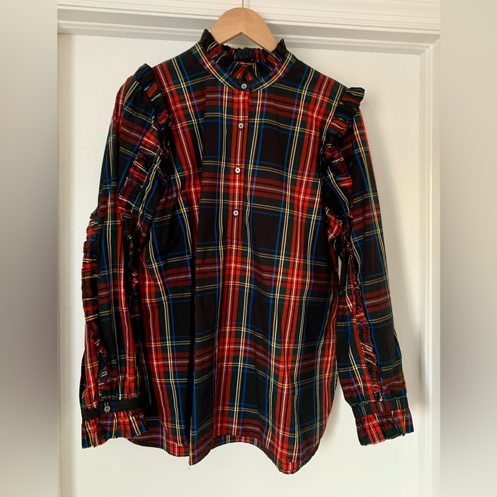 XL JCrew Stewart Tartan shirt